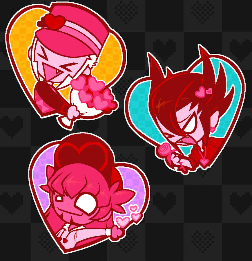 Emmet, Grimsley, and Leon (Pokemon)